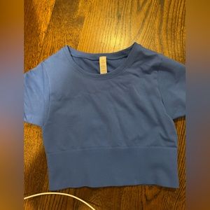 OFFLINE By Aerie Sidewalk Seamless Cropped T-Shirt